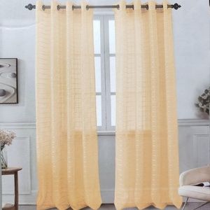 Karen Sheer Grommet-Top Single Curtain Panel_PHSHR